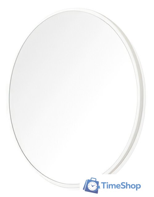Зеркало EMZE Color Round D90 COLOR.90.90.BEL (белый) - Изображение №1 — Интернет-магазин Time-Shop