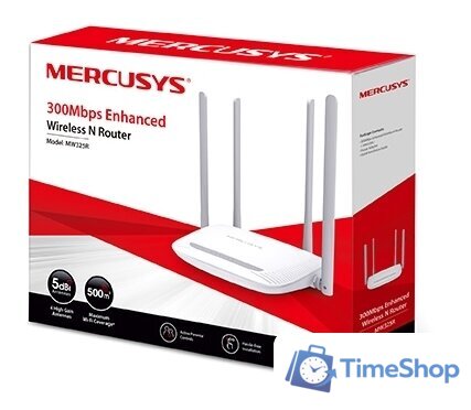 Wi-Fi роутер Mercusys MW325R v2 - Изображение №4 — Интернет-магазин Time-Shop