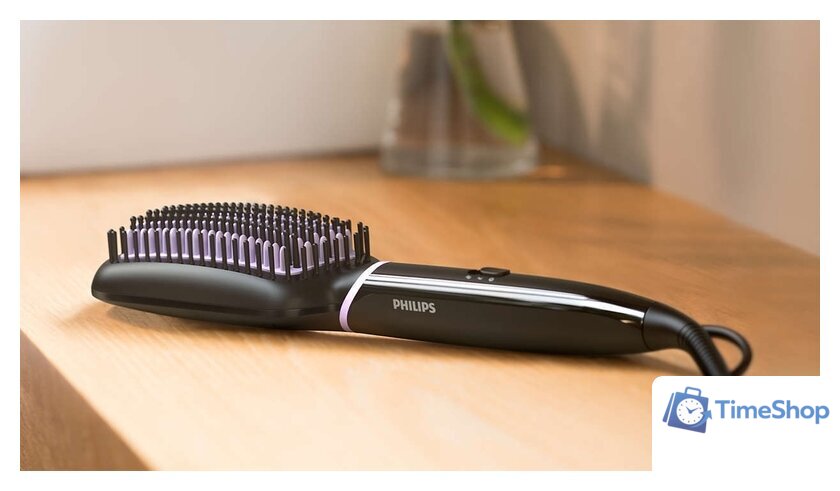 Щетка-выпрямитель Philips BHH880/00 - Изображение №8 — Интернет-магазин Time-Shop