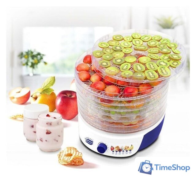 Сушилка для овощей и фруктов Великие Реки Волга-8 - Изображение №5 — Интернет-магазин Time-Shop