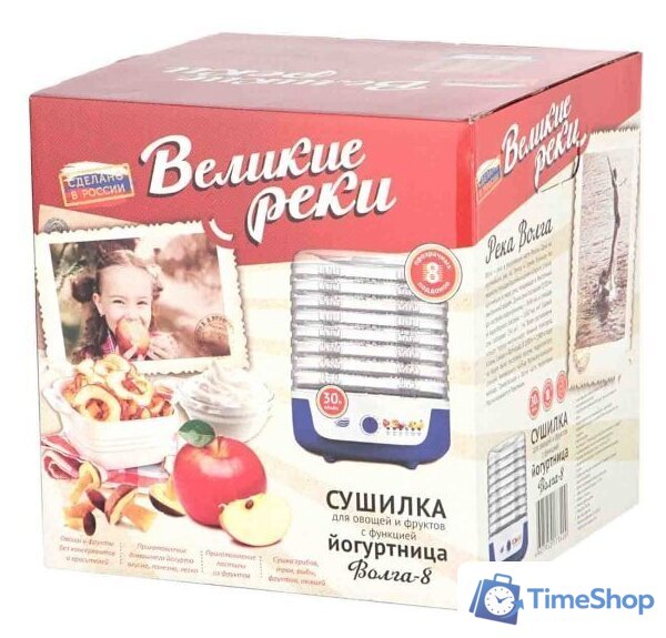 Сушилка для овощей и фруктов Великие Реки Волга-8 - Изображение №4 — Интернет-магазин Time-Shop