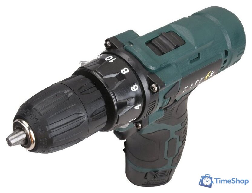 Дрель-шуруповерт Zitrek Green 12V Plus 085-1014 (с 2-мя АКБ) - Изображение №8 — Интернет-магазин Time-Shop