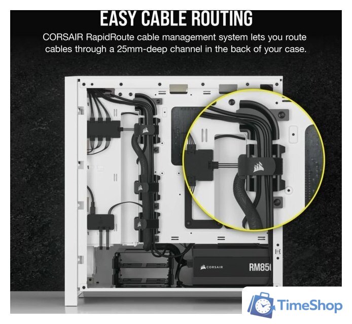 Корпус Corsair iCUE 4000D RGB Airflow CC-9011241-WW - Изображение №5 — Интернет-магазин Time-Shop