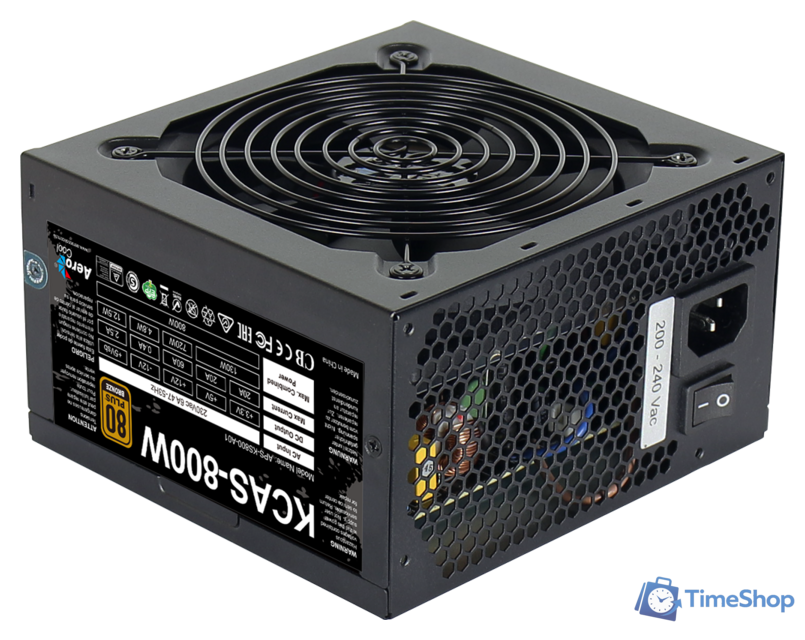Блок питания AeroCool KCAS-800W - Изображение №3 — Интернет-магазин Time-Shop