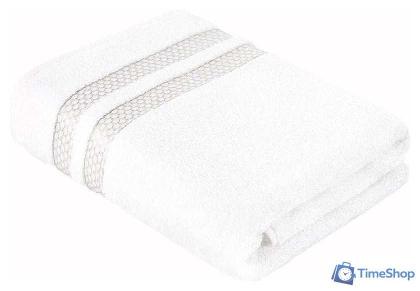 Набор полотенец Verossa МХ50 Reticolo 08 НПК044 752382 (белый) - Изображение №4 — Интернет-магазин Time-Shop