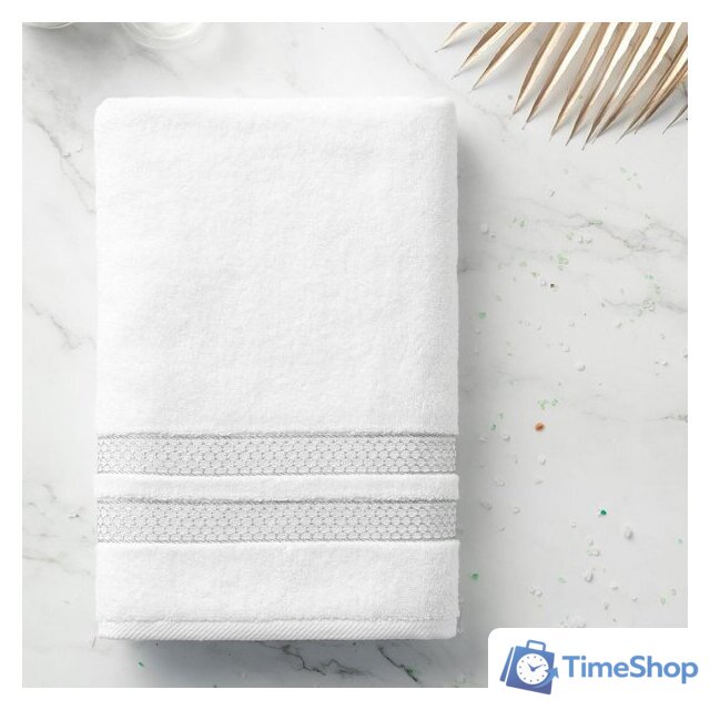 Набор полотенец Verossa МХ50 Reticolo 08 НПК044 752382 (белый) - Изображение №3 — Интернет-магазин Time-Shop