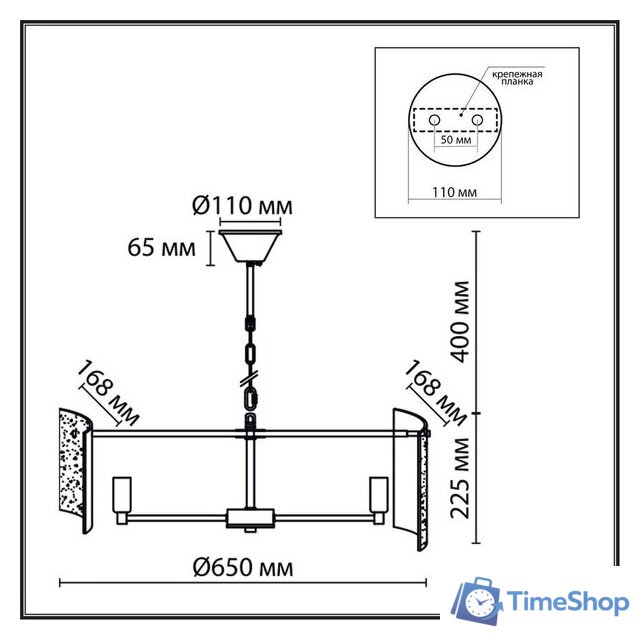 Люстра Lumion Dandy 6594/8 - Изображение №7 — Интернет-магазин Time-Shop