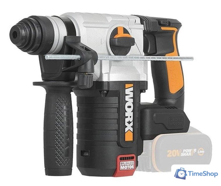 Перфоратор Worx WX380 (с 2-мя АКБ, кейс) - Изображение №1 — Интернет-магазин Time-Shop