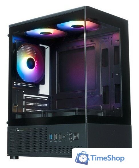 Корпус XASTRA Q300M 5FRGB (черный) - Изображение №1 — Интернет-магазин Time-Shop