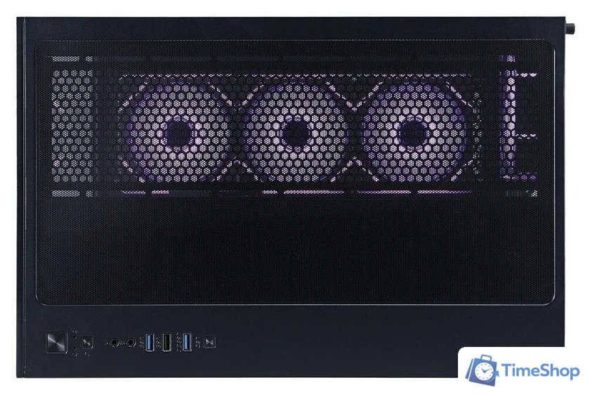 Корпус 1stPlayer MEGAVIEW MV8-TP ARGB MV8-TP-BK-6FC7R-1FC7-HUB2 (черный) - Изображение №9 — Интернет-магазин Time-Shop