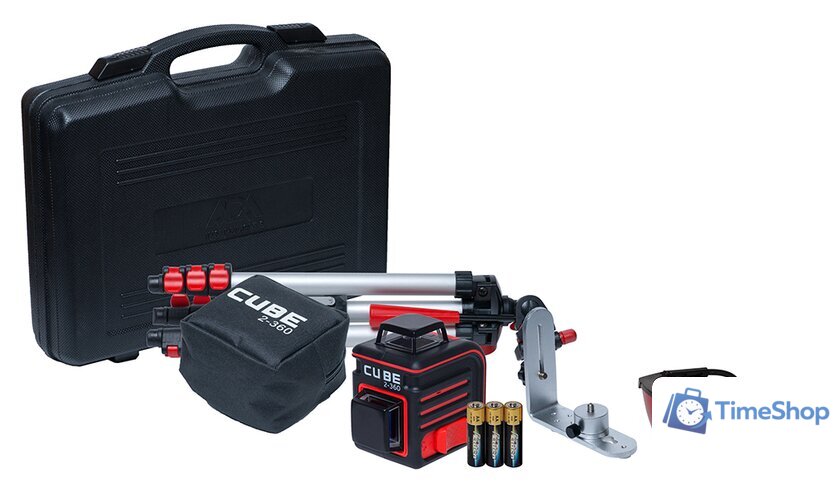 Лазерный нивелир ADA Instruments CUBE 2-360 ULTIMATE EDITION (A00450) - Изображение №1 — Интернет-магазин Time-Shop
