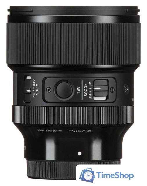 Объектив Sigma 85mm F/1.4 DG DN Art Sony E - Изображение №7 — Интернет-магазин Time-Shop