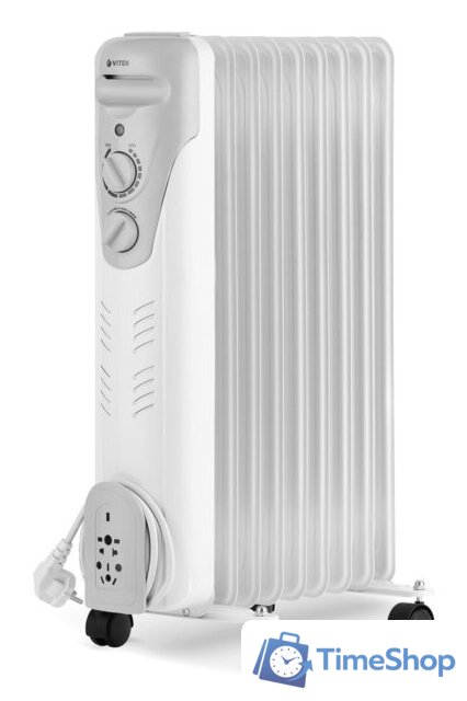 Масляный радиатор Vitek VT-1709 W - Изображение №1 — Интернет-магазин Time-Shop