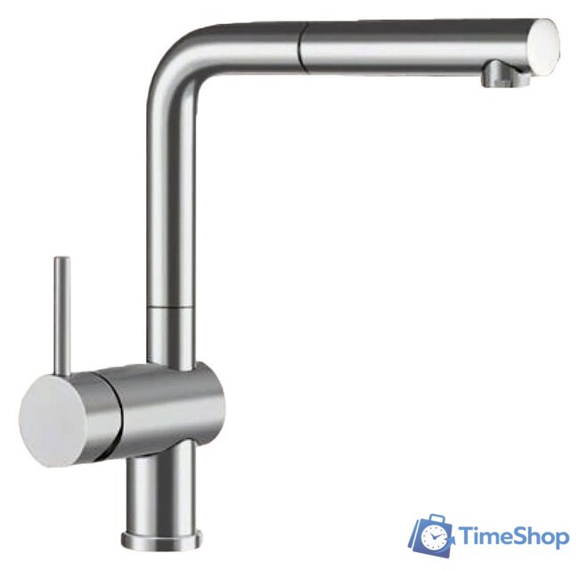 Смеситель Blanco Linus-S 517184 (стальной) - Изображение №1 — Интернет-магазин Time-Shop