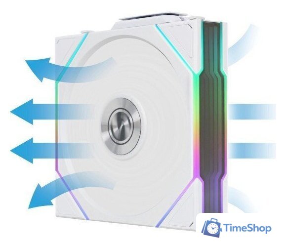 Вентилятор для корпуса Lian Li Uni Fan TL 120 Wireless Reverse 12RTL1W1W G99.12RTL1W1W.R0 - Изображение №3 — Интернет-магазин Time-Shop