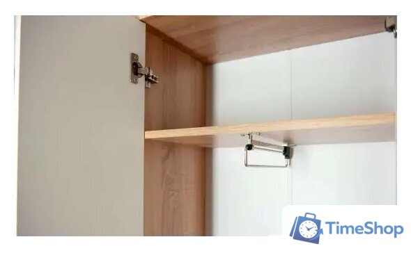 Стенка Империал Интер в прихожую (дуб сонома/белый) - Изображение №8 — Интернет-магазин Time-Shop