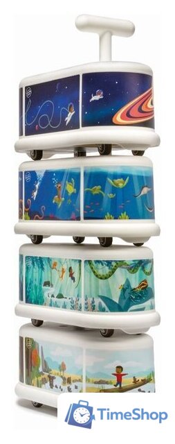 Каталка Italtrike Космический полет 2111SPA990101 (белый) - Изображение №9 — Интернет-магазин Time-Shop