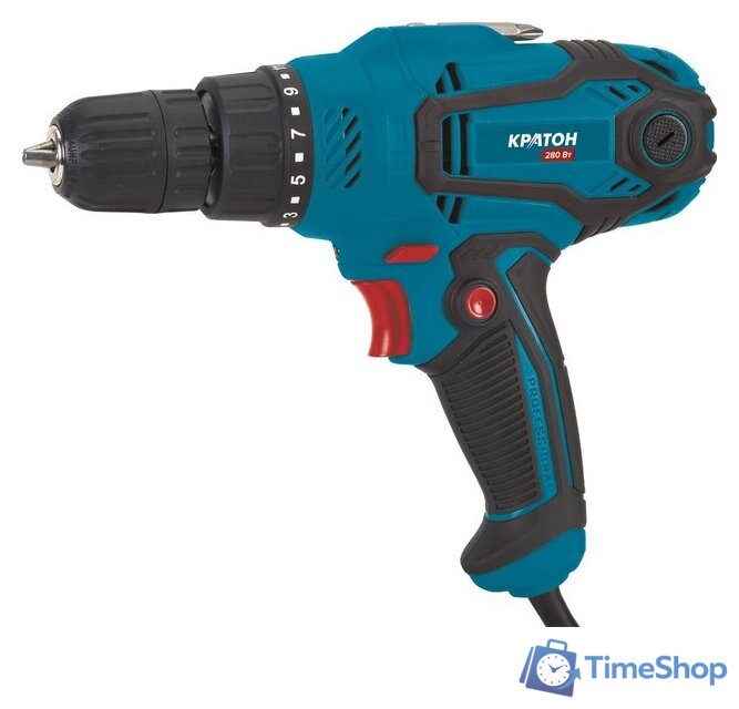 Дрель-шуруповерт Кратон ESDD-280/24 30201029 - Изображение №1 — Интернет-магазин Time-Shop