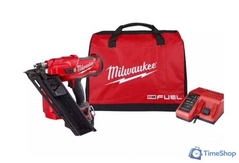 Гвоздезабиватель Milwaukee Fuel M18 FFNS-502C 4933478302 (с 2-мя АКБ, кейс) - Изображение №3 — Интернет-магазин Time-Shop