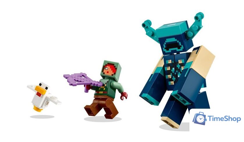 Конструктор LEGO Minecraft Встреча с надзирателем 21274 - Изображение №5 — Интернет-магазин Time-Shop