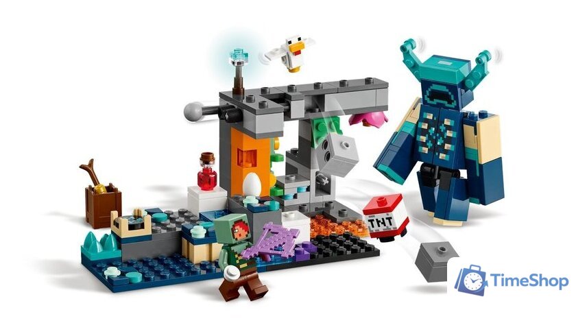 Конструктор LEGO Minecraft Встреча с надзирателем 21274 - Изображение №3 — Интернет-магазин Time-Shop