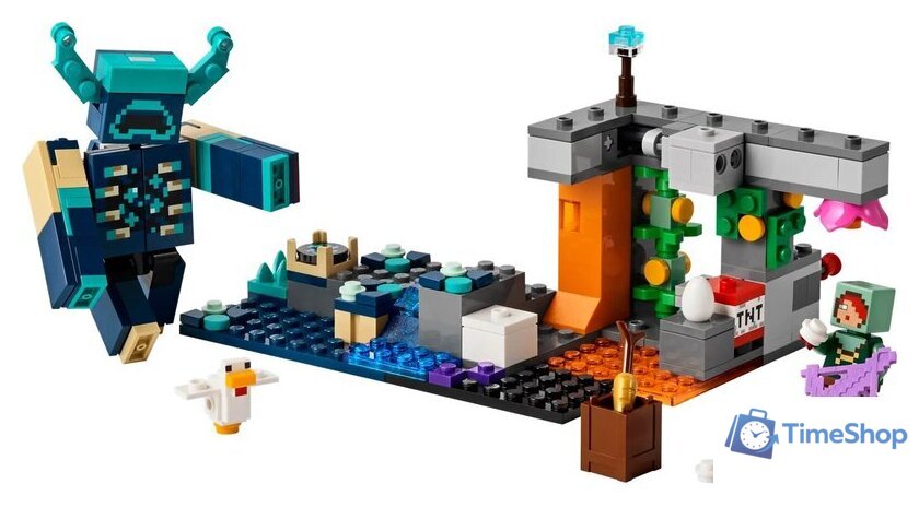 Конструктор LEGO Minecraft Встреча с надзирателем 21274 - Изображение №2 — Интернет-магазин Time-Shop