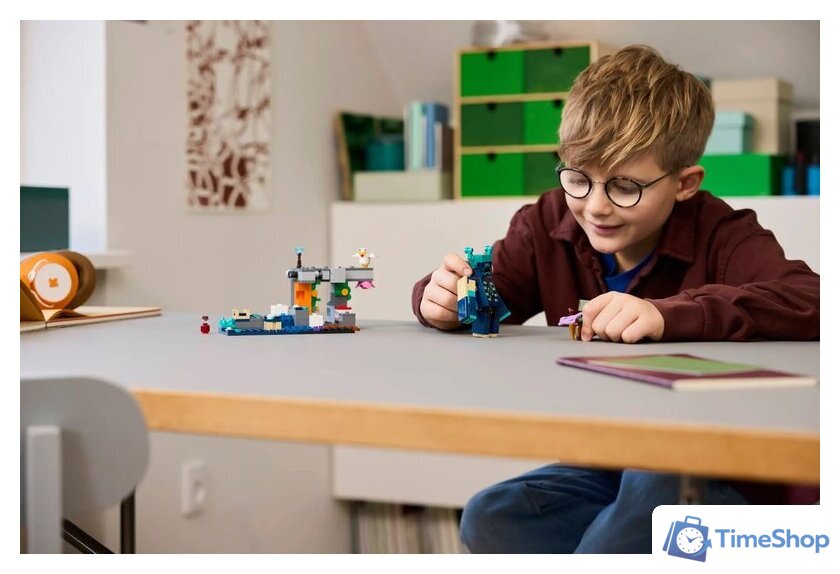Конструктор LEGO Minecraft Встреча с надзирателем 21274 - Изображение №10 — Интернет-магазин Time-Shop