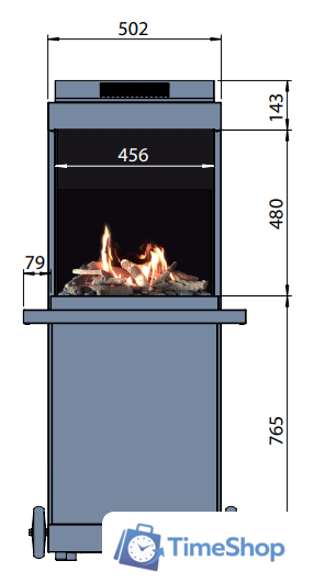 Биокамин Faber theBUZZ - Изображение №5 — Интернет-магазин Time-Shop