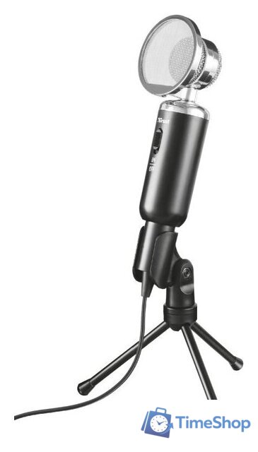 Проводной микрофон Trust Madell 21672 - Изображение №1 — Интернет-магазин Time-Shop