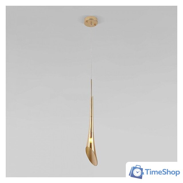 Подвесная люстра Евросвет Folio 50224/1 янтарный - Изображение №1 — Интернет-магазин Time-Shop