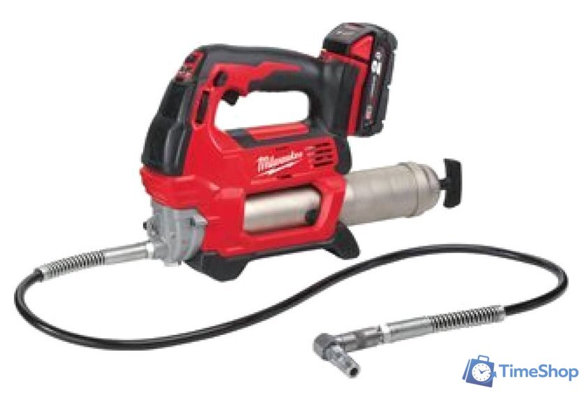 Шприц для смазки Milwaukee M18 GG-0 4933440493 (без АКБ) - Изображение №7 — Интернет-магазин Time-Shop