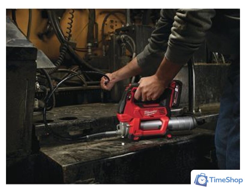 Шприц для смазки Milwaukee M18 GG-0 4933440493 (без АКБ) - Изображение №6 — Интернет-магазин Time-Shop