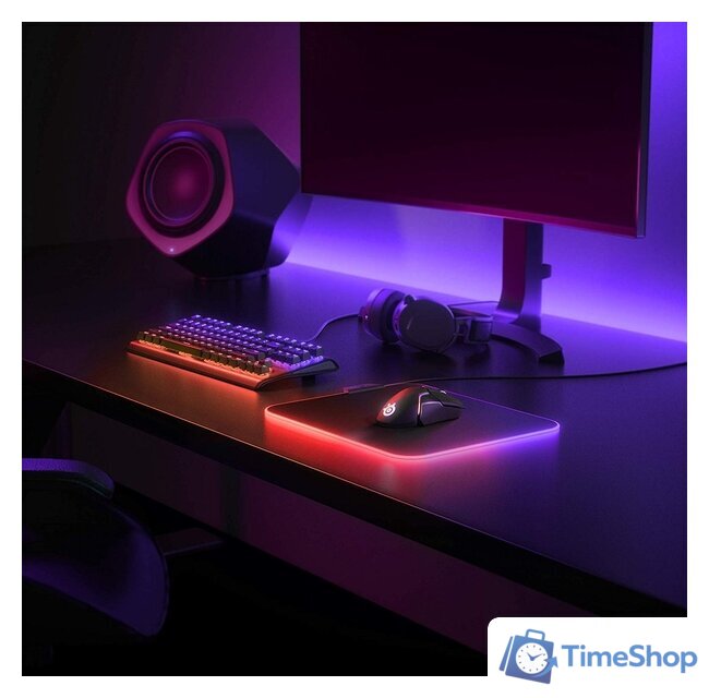 Коврик для мыши SteelSeries QcK Prism Cloth Medium - Изображение №4 — Интернет-магазин Time-Shop