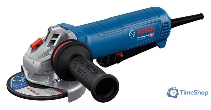 Угловая шлифмашина Bosch GWS 12-125 P Professional 06013A6220 - Изображение №1 — Интернет-магазин Time-Shop