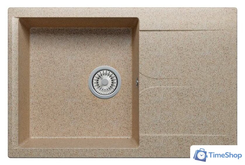 Кухонная мойка Polygran Gals 760 (песочный 302) - Изображение №1 — Интернет-магазин Time-Shop