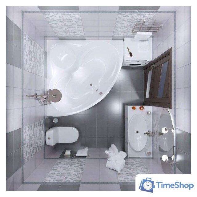 Ванна Triton Сабина 160x160 - Изображение №3 — Интернет-магазин Time-Shop