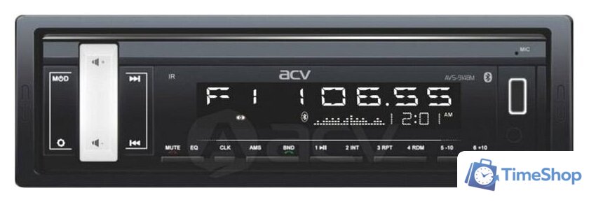USB-магнитола ACV AVS-914BM - Изображение №1 — Интернет-магазин Time-Shop