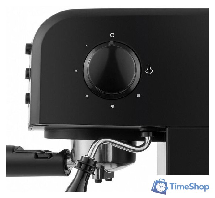 Рожковая кофеварка MAUNFELD MF-734BK - Изображение №6 — Интернет-магазин Time-Shop