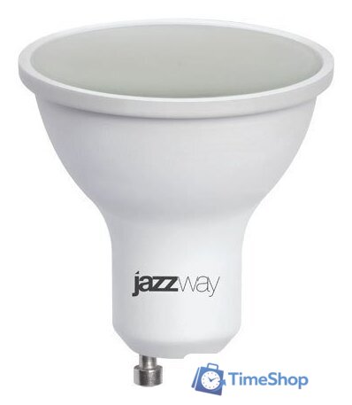Светодиодная лампочка JAZZway PLED-SP GU10 9w 4000K 5019423 - Изображение №1 — Интернет-магазин Time-Shop