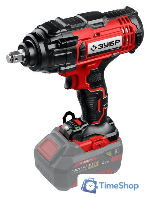 Гайковерт Зубр Мастер ГУЛ-410 (без АКБ) - Изображение №1 — Интернет-магазин Time-Shop