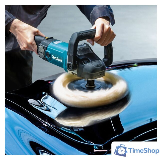 Полировальная машина Makita 9237CB - Изображение №3 — Интернет-магазин Time-Shop