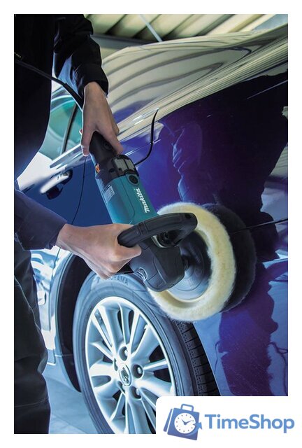 Полировальная машина Makita 9237CB - Изображение №2 — Интернет-магазин Time-Shop