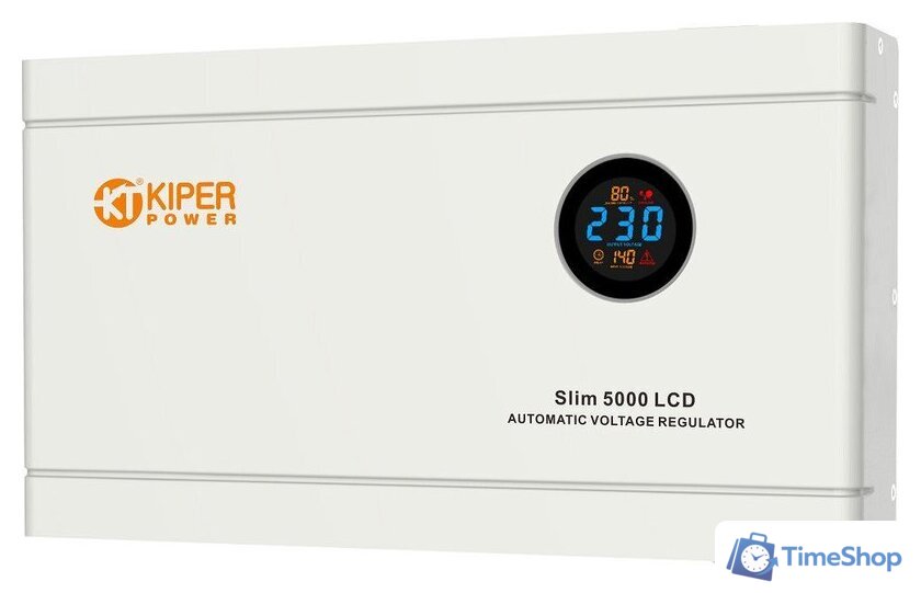 Стабилизатор напряжения Kiper Power Slim 5000 LCD - Изображение №1 — Интернет-магазин Time-Shop