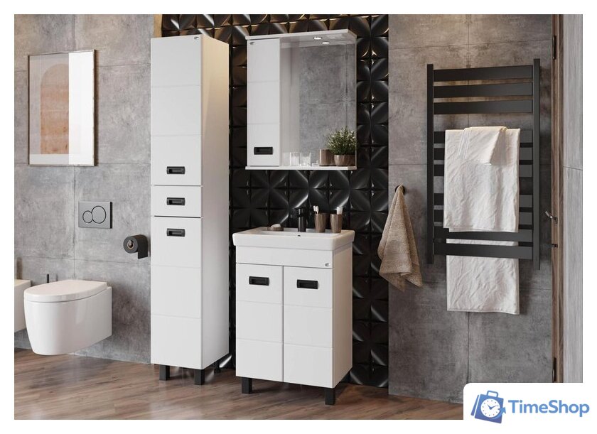  Onika Шкаф с зеркалом Балтика 58.01 205848 - Изображение №6 — Интернет-магазин Time-Shop