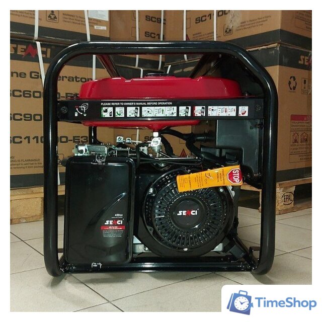 Бензиновый генератор SENCI SC11000-E3 - Изображение №4 — Интернет-магазин Time-Shop