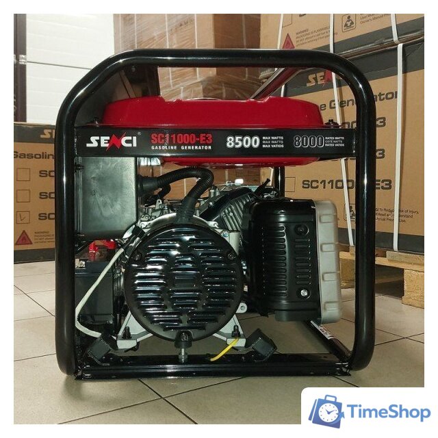 Бензиновый генератор SENCI SC11000-E3 - Изображение №2 — Интернет-магазин Time-Shop