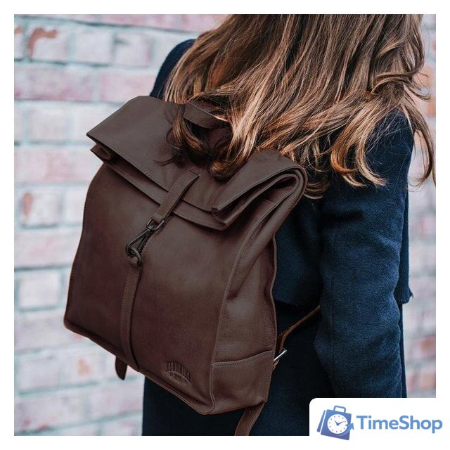 Городской рюкзак Klondike 1896 Digger Mara KD1070-03 (темно-коричневый) - Изображение №8 — Интернет-магазин Time-Shop