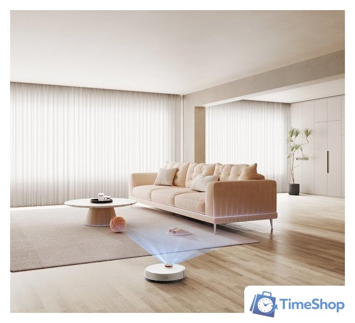 Робот-пылесос Xiaomi Robot Vacuum S40 OV81 (евровилка, белый) - Изображение №16 — Интернет-магазин Time-Shop