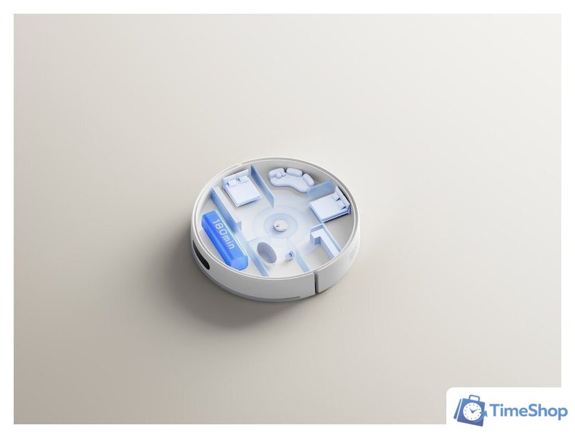 Робот-пылесос Xiaomi Robot Vacuum S40 OV81 (евровилка, белый) - Изображение №17 — Интернет-магазин Time-Shop