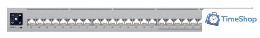 Управляемый коммутатор 3-го уровня Ubiquiti Pro Max 24 PoE - Изображение №1 — Интернет-магазин Time-Shop